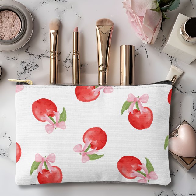 Bolsito Accesorio Pequeño Coquette Cherry Pink Bow (Subido por el creador)