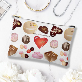 Bolsito Accesorio Pequeño Corazón de dulzura de chocolate personalizado