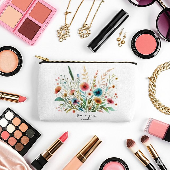 Bolsito Accesorio Pequeño Crecer en Grace floral personalizado (Subido por el creador)