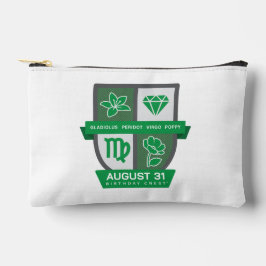 Bolsito Accesorio Pequeño Crest™ de Cumpleaños de Virgo para 23-31 de Agosto