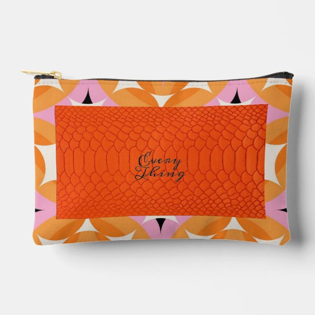 Bolsito Accesorio Pequeño Cuero moderno (Anverso)