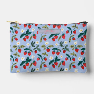 Bolsito Accesorio Pequeño Custom Vintage Cottagecore Strawberry Pattern