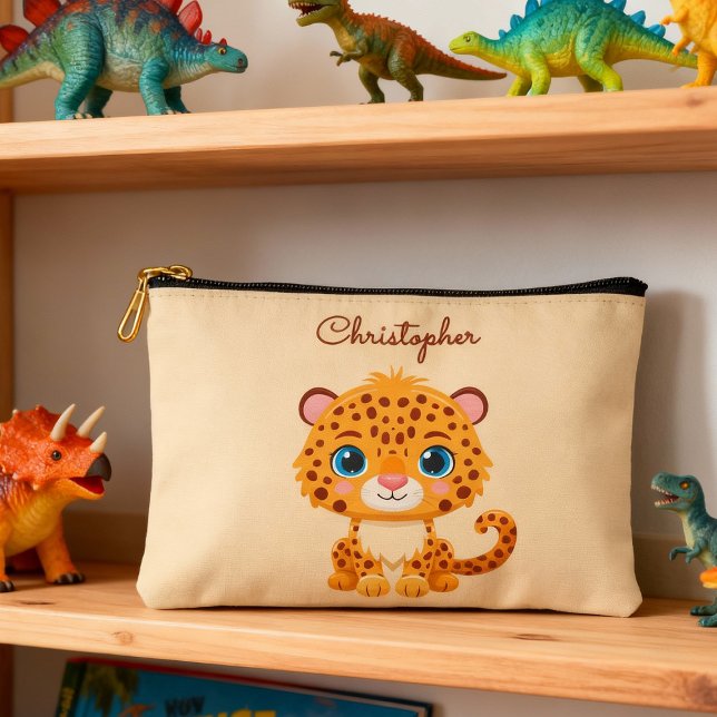 Bolsito Accesorio Pequeño Cute Baby Leopard Safari Animal Kids (Subido por el creador)
