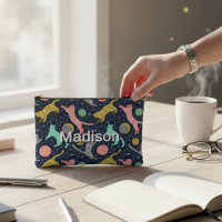 Cute Celestial Mystical Space Gatos Personalizados