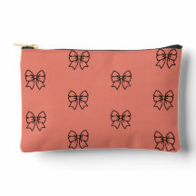 Cute Estuche Para Lápices Con Patrón De Lazo Coque