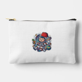 Bolsito Accesorio Pequeño Cute Kawaii Astronauta Marroquí Sticker de Té de M