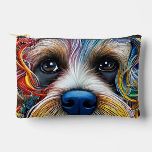 Bolsito Accesorio Pequeño Cute Pop Art Terrier