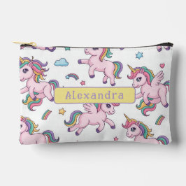 Bolsito Accesorio Pequeño Cute Unicornio Arcoíris