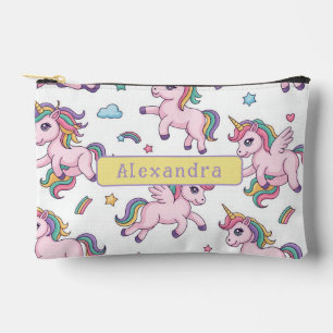 Bolsito Accesorio Pequeño Cute Unicornio Arcoíris