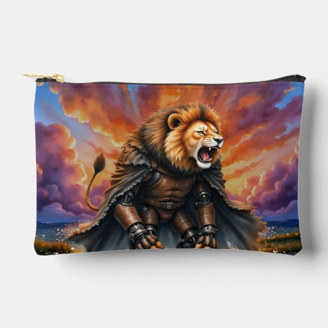 Bolsito Accesorio Pequeño Cyber Lion of the Wastelands  (Anverso)