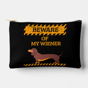 Bolsito Accesorio Pequeño Dachshund Perro gracioso Cuidado con mi viejero