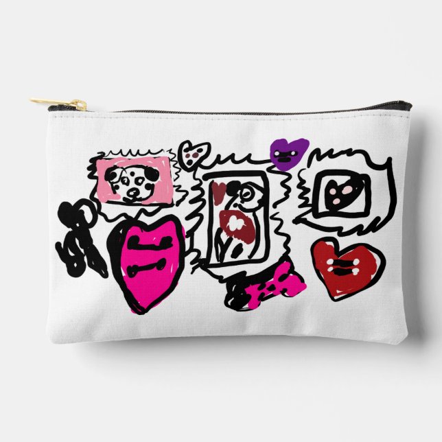 Bolsito Accesorio Pequeño Dalmatian lovely  (Anverso)