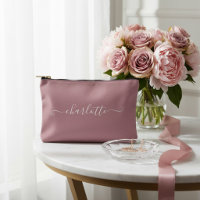 Dama de Honor Minimalista Elegante Nombre | Rosa P