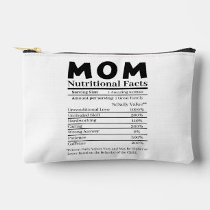 Bolsito Accesorio Pequeño Datos Nutricionales de Mamá
