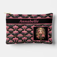 Deco Lady Black y Pink con flores