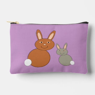 Bolsito Accesorio Pequeño Día de la Madre Bunnies Patterned