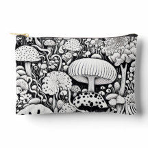 Dibujo de la línea de hongos