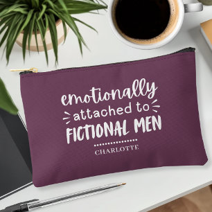 Bolsito Accesorio Pequeño Dicho divertido de amante de libros personalizado