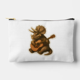 Bolsito Accesorio Pequeño Dinosaurio tocando guitarra