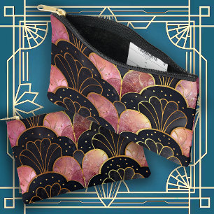 Bolsito Accesorio Pequeño Diseño de abanico Art Deco impresionante romántico