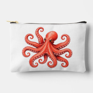 Bolsito Accesorio Pequeño Diseño de animal marino de pulpo del océano
