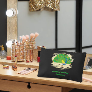 Bolsito Accesorio Pequeño Diseño de castigo de pavo real glamoroso