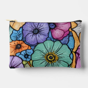 Bolsito Accesorio Pequeño Diseño de impresión floral