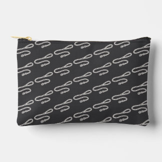 Bolsito Accesorio Pequeño Diseño de patrón de correa de perro estilizada