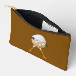 Bolsito Accesorio Pequeño Diseño divertido de personaje de huevo RG & RA