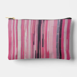 Bolsito Accesorio Pequeño Diseño Vertical de Pasteles Rosados