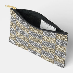 Bolsito Accesorio Pequeño Diversión de burbuja de la burbuja / negro y blanc