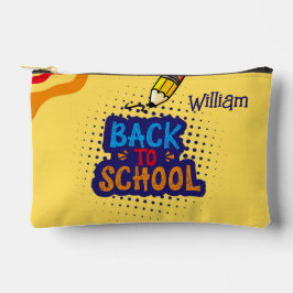 Bolsito Accesorio Pequeño Doodle divertido personalizado 'Vuelta al cole'