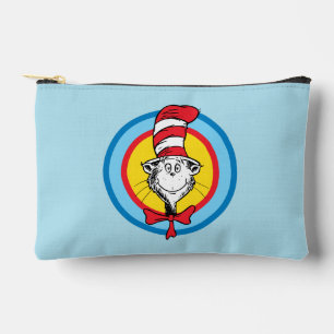 Bolsito Accesorio Pequeño Dr. Seuss Gráfico de la cabeza del gato con somb