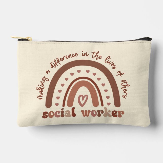 Bolsito Accesorio Pequeño Duelo de graduación por agradecimiento de personal (Anverso)