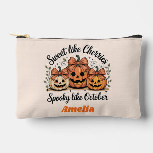Bolsito Accesorio Pequeño Dulce como cerezas, espeluznante como la calabaza