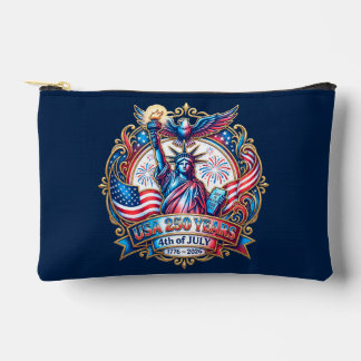 Bolsito Accesorio Pequeño EE. UU. 250 años 4 de julio 1776-2026