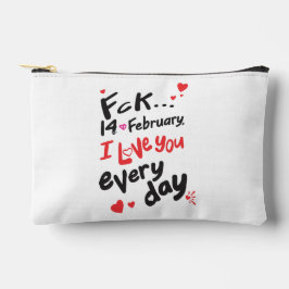 Bolsito Accesorio Pequeño El 14 de febrero, te amo todos los días