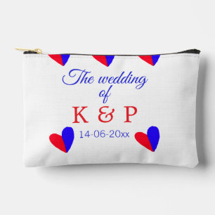 Bolsito Accesorio Pequeño El boda de agregar el nombre de pareja fecha de la