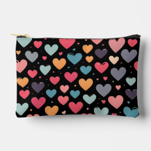 Bolsito Accesorio Pequeño El día de San Valentín de corazones coloridos