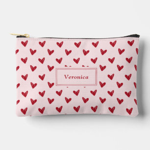 Bolsito Accesorio Pequeño El día de San Valentín del corazón rojo