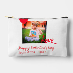 Bolsito Accesorio Pequeño El día de San Valentín feliz amor al corazón rojo 