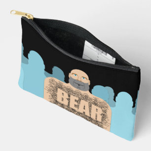 Bolsito Accesorio Pequeño El hombre del cuerpo del oso peludo de SlipperyJoe