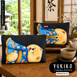 Bolsito Accesorio Pequeño EL JARDÍN DE YUKIKO • Storywear • Vistas frontal