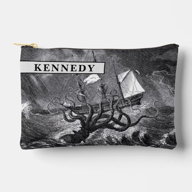 Bolsito Accesorio Pequeño El Kraken (Anverso)