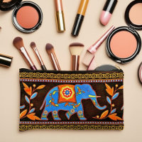 Elefante étnico azul