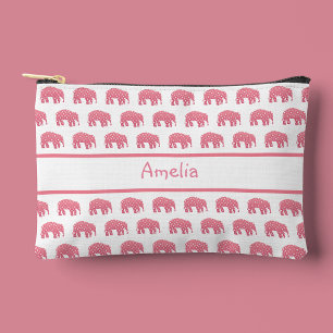 Bolsito Accesorio Pequeño Elefante Rosa Bonito Elefante