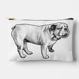 Bolsito Accesorio Pequeño elegancia moteada, bulldog