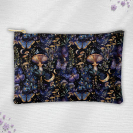 Bolsito Accesorio Pequeño Elegant Butterfly Moths Floral Pattern