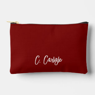 Bolsito Accesorio Pequeño Elegante guión personalizado a mano