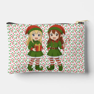 Bolsito Accesorio Pequeño Elfos de Navidad de anime lindos